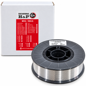Alambre Mig aluminio H&P ER4047 2kg 1.0mm