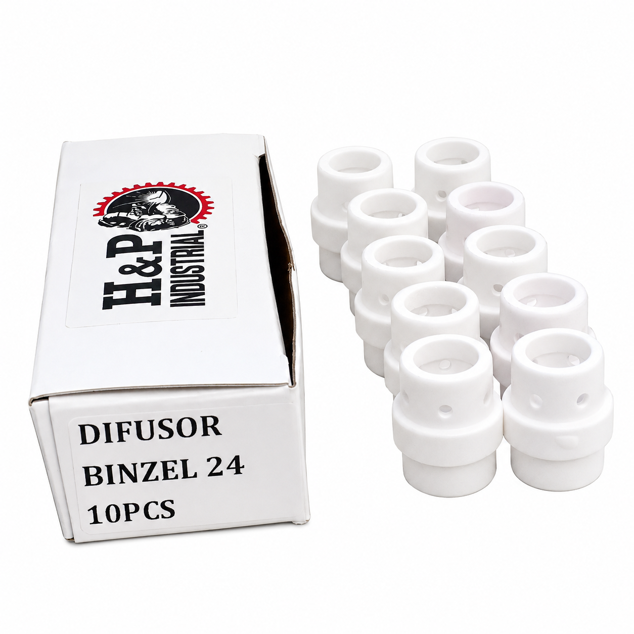 Difusor MIG Tipo Binzel 24 (10 Unidades)