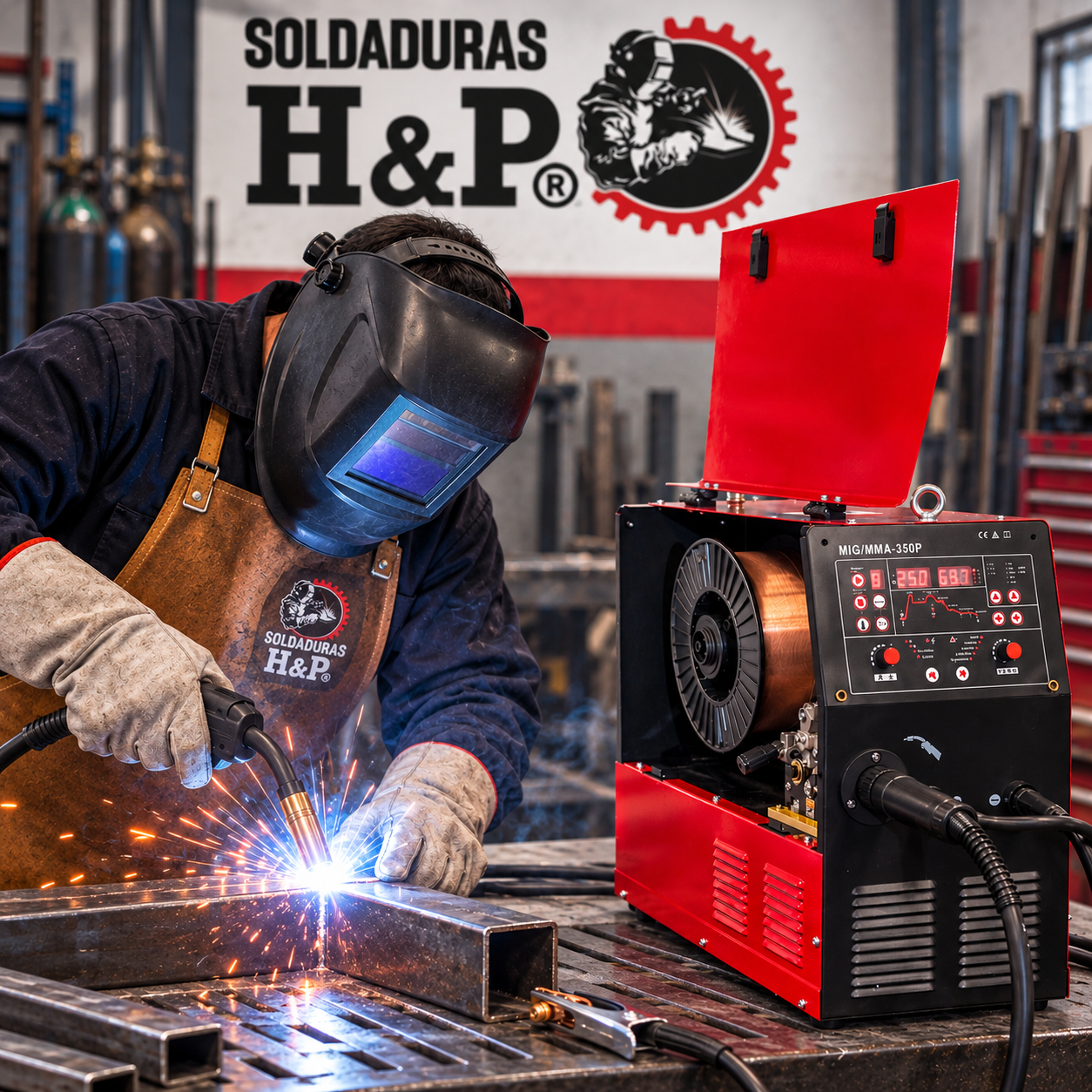 Alambre Mig Solido H&P ER70S-6 15kg - Imagen 2