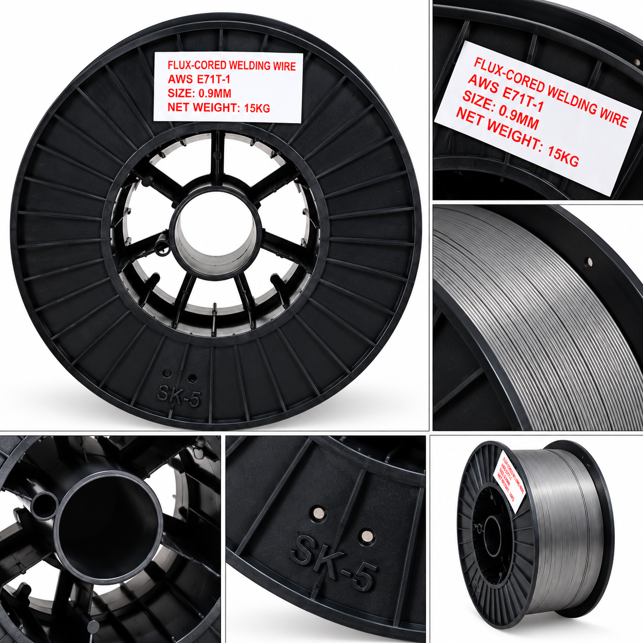 Alambre Mig Tubular H&P E71T-1 15kg - Imagen 4