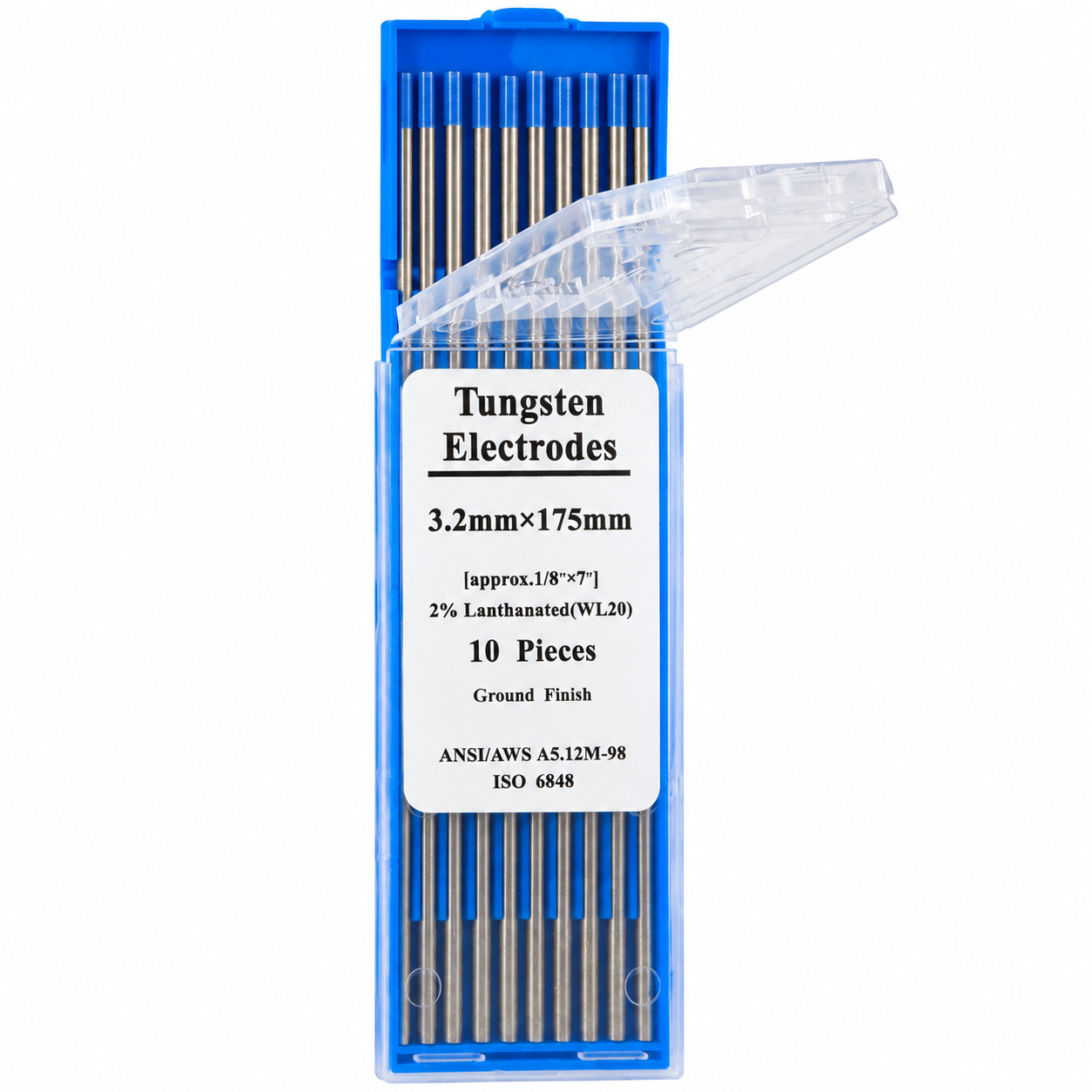 Electrodo de Tungsteno Tig WL20 Azul 2% Lantano (10 Unidades) - Imagen 3