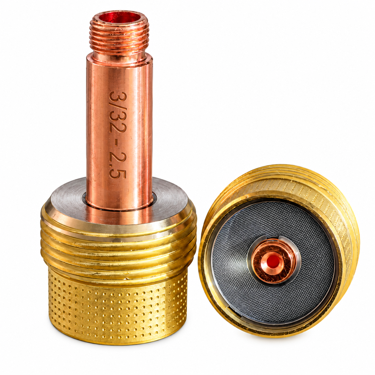 Difusor Gas Lens Tig 45V64 Jumbo 2.4mm (1 Unidad)