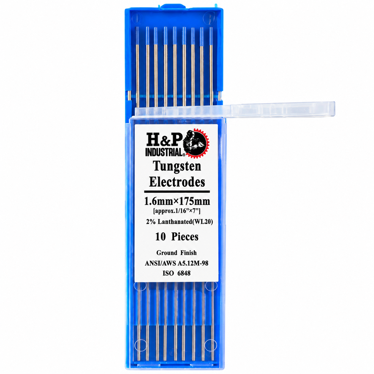 Electrodo de Tungsteno Tig WL20 Azul 2% Lantano (10 Unidades) - Imagen 5