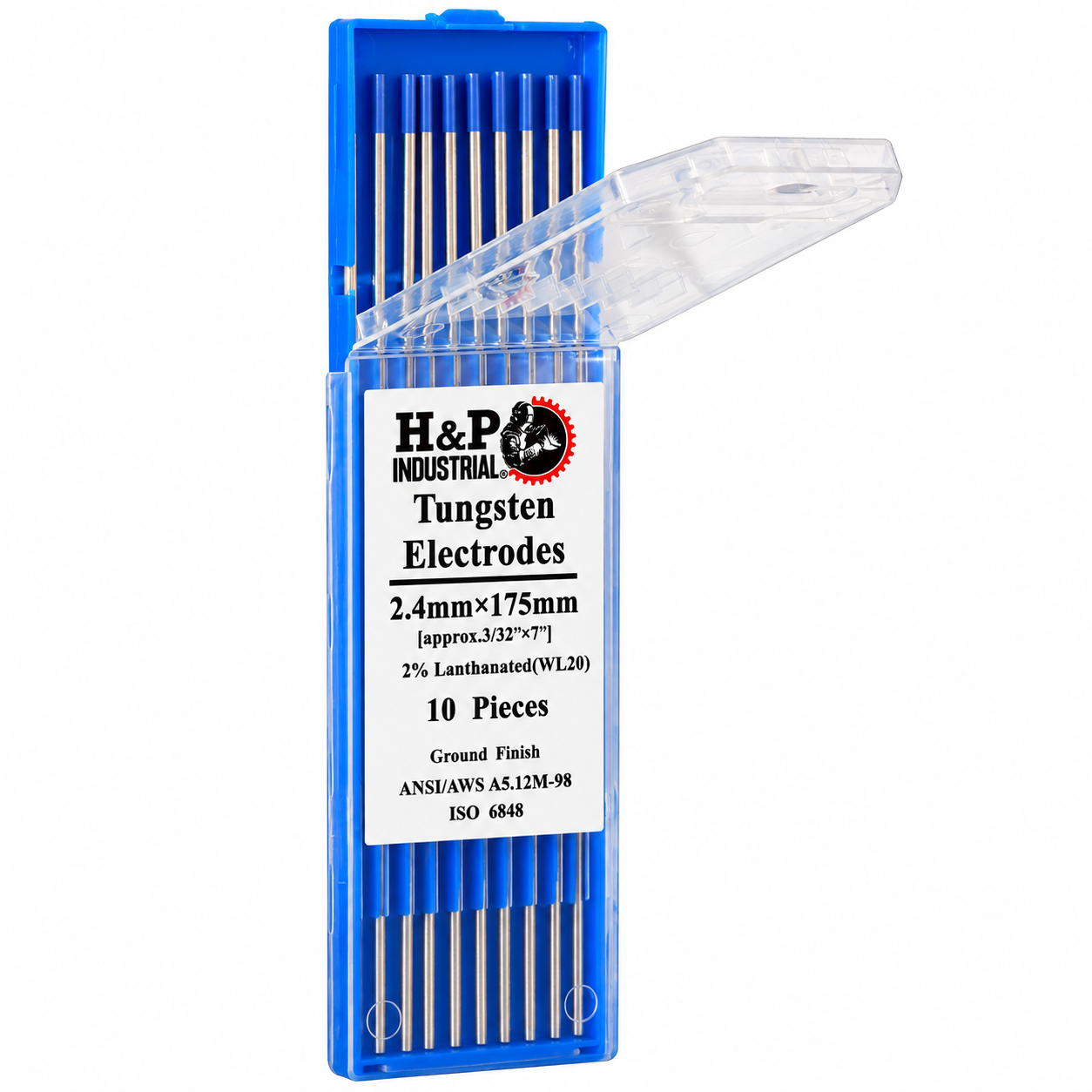 Electrodo de Tungsteno Tig WL20 Azul 2% Lantano (10 Unidades) - Imagen 4
